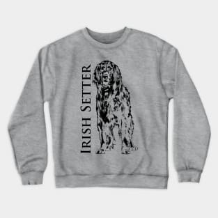 Irish Setter Dog Crewneck Sweatshirt